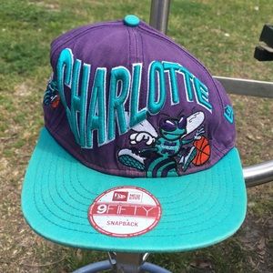 Vintage Charlotte Hornets SnapBack